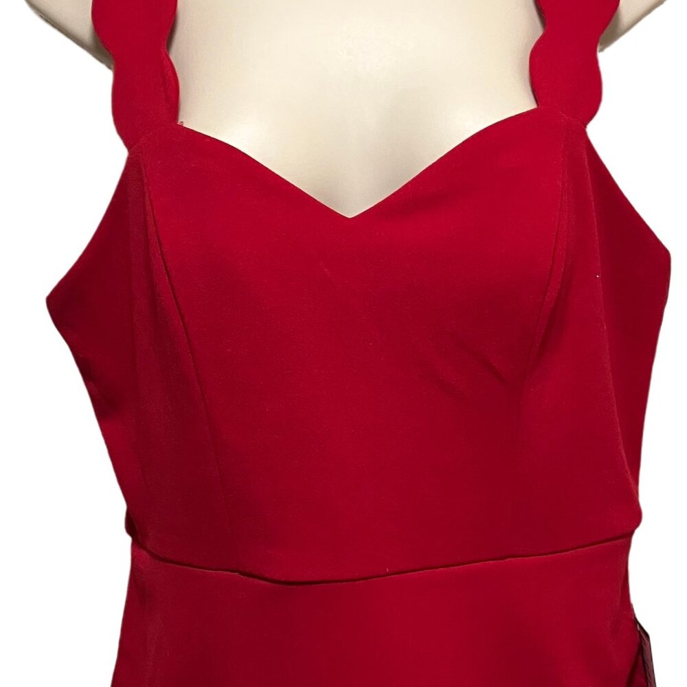 NWT City Studio Red Cocktail Dress Size: 13